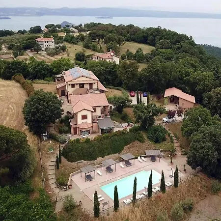 Modern Mansion In Italy With Pool Montefiascone